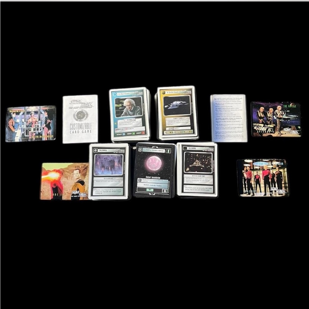 Vintage Collectible Card Set
Star Trek The Next Generation
620+ Cards 1994-98